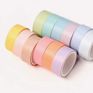 Stunning Macaron Color Washi Tape Sets