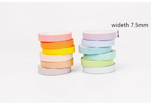 Stunning Macaron Color Washi Tape Sets