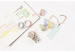 Stunning Macaron Color Washi Tape Sets