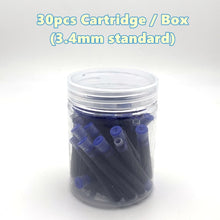 Load image into Gallery viewer, Fountain Pen 3.4mm Standard Cartridges ( 30 pcs)

