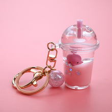 Load image into Gallery viewer, Charming Acrylic Drink Bottle Key Chains (7 colors)
