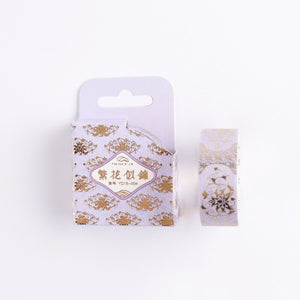 Floral Blossom Washi Tape (6 Designs)