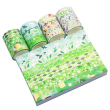 Load image into Gallery viewer, Spring Floral Series Washi Tape Set - Limited Edition
