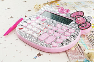 Kawaii Kitty Style Solar Calculator (4 Designs)