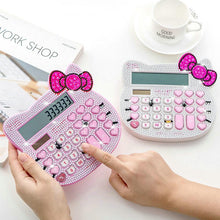 Load image into Gallery viewer, Kawaii Kitty Style Solar Calculator (4 Designs)
