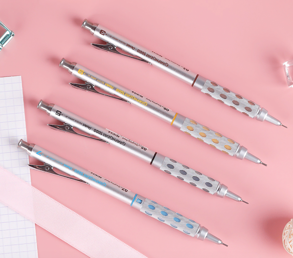 graph gear 1000 Pentel GRAPHGEAR 1000 Mechanical Drafting Pencil – Original Kawaii Pen