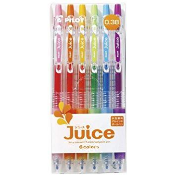 Pilot Juice Gel Pen - 6 Color Set - Original Kawaii Pen