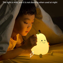 Load image into Gallery viewer, Smiley Pear Kawaii LED Study Light
