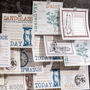 Vintage Style Daily Memo Pads