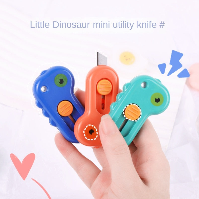 Dinosaur Style Mini Paper Cutter ( 3 colors) – Original Kawaii Pen