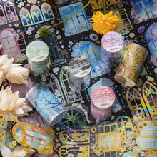 Load image into Gallery viewer, Kawaii Floral &amp; Scenery Washi Tapes
