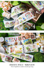 Load image into Gallery viewer, Pass By Earth Watercolor Washi Tapes (8 Designs)
