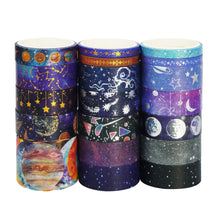 Load image into Gallery viewer, The Universe Space Washi Tape Set (19 pcs)
