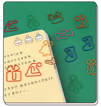 Load image into Gallery viewer, Cute Kawaii Xmas Paper Clips (7 designs)
