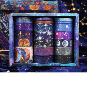 The Universe Space Washi Tape Set (19 pcs)