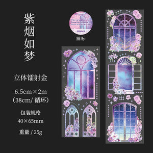 Kawaii Floral & Scenery Washi Tapes