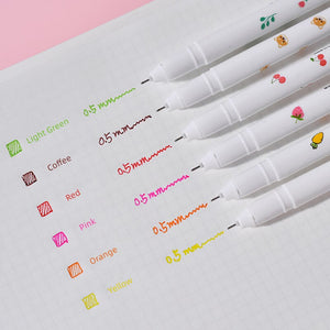 Juice Color Art Gel Pen Set ( 12 pcs)