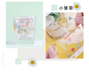 Hello Daisy Transparent Masking Tape Set