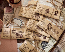 Load image into Gallery viewer, Vintage Style Old Letters Krafting Material Paper
