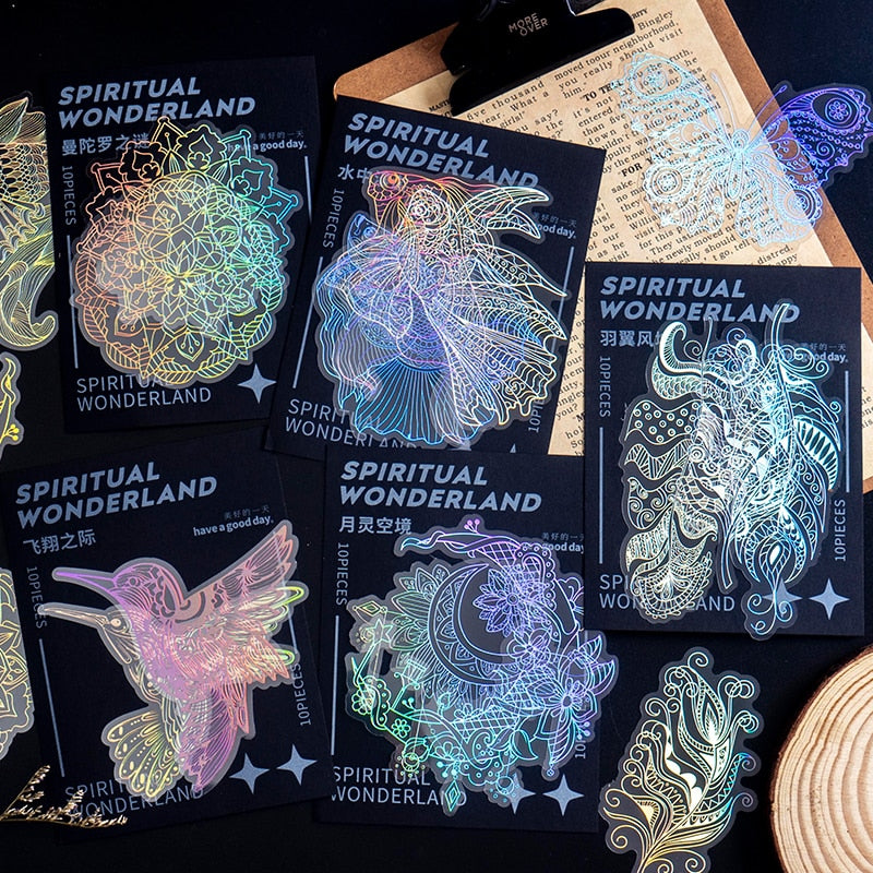 Spiritual stickers: Design stickers featuring spiritual symbols -  Playground