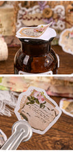 Load image into Gallery viewer, Vintage Style Rose Letterhead Stickers
