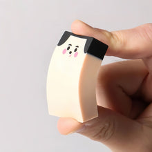 Load image into Gallery viewer, Kawaii Bald Man Cartoon Rubber Eraser
