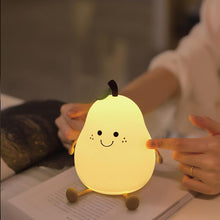 Load image into Gallery viewer, Smiley Pear Kawaii LED Study Light
