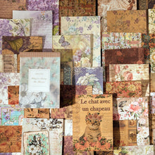 Load image into Gallery viewer, Vintage Style Private Collection Series Material Paper Set (100 pcs a set)

