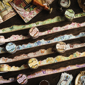 Vintage Style Colorful Butterfly Masking Tapes - Limited Edition