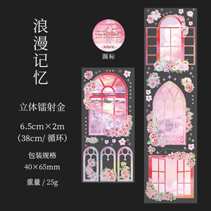 Kawaii Floral & Scenery Washi Tapes