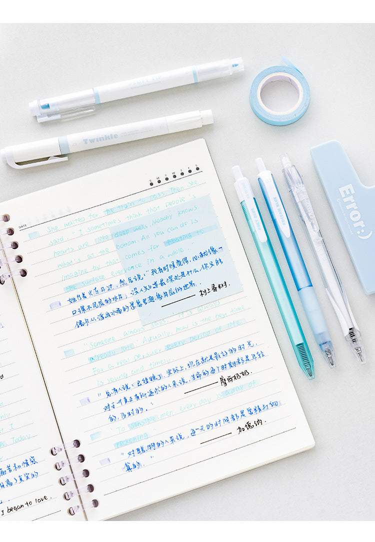 Color Note Stationery Set: 4 pastel colors to choose from