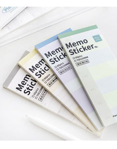 Memo Subject Sticker Plan with Memo Sticker Series Memo Pads – Original Kawaii Pen