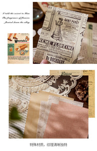 Vintage Style Old Letters Krafting Material Paper