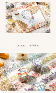 Four Seasons Floral Heaven Masking Tapes (6 designs)