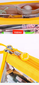 Candy Color Transparent Pencil Cases (5 colors)