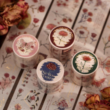 Load image into Gallery viewer, The Rose Poetry Washi Tapes (4 Designs) - Limited Edition
