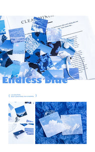 Endless Blue Nature Stickers