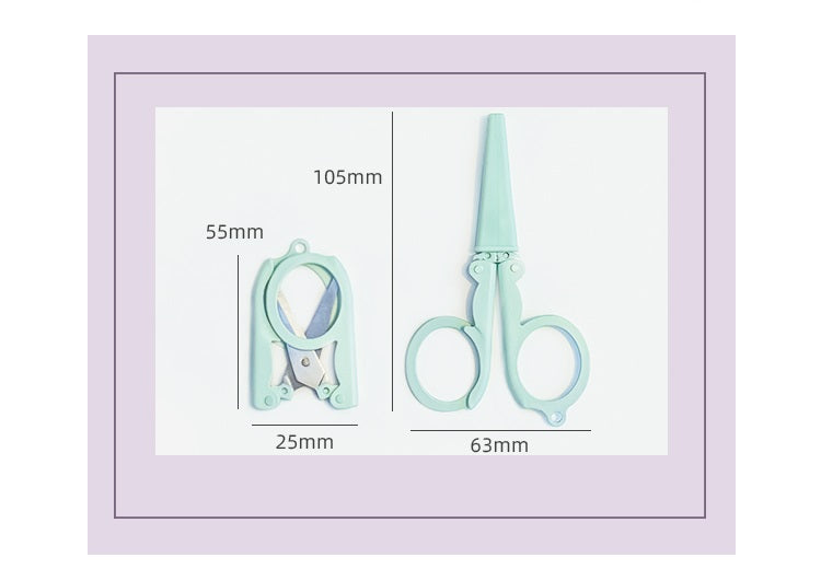 Mini Morandi Color Folding Scissors (5 Colors)