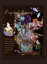 Load image into Gallery viewer, Crystal Story Series Floral Stickers - Limited Edition
