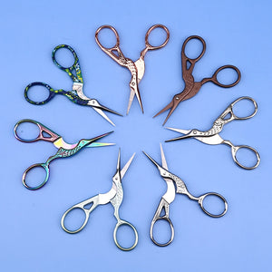 Retro Crane Vintage Style Scissors (15 Colors)