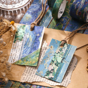 Van Gogh & Milky Way Design Washi Tape Sets