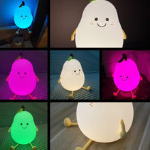 Load image into Gallery viewer, Smiley Pear Kawaii LED Study Light
