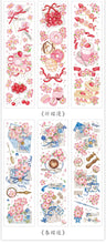 Load image into Gallery viewer, Romantic Cherry Blossom Stickers ( 4 colors)
