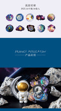 Load image into Gallery viewer, Moon &amp; Universe Series Gold Foiled Stickers (6 Designs)

