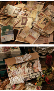 Vintage Style Magic Notes Material Paper ( 8 Designs)