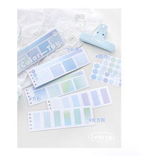 Load image into Gallery viewer, #Color-Tag Sticky Index &amp; Memo Pad Sets ( 4 designs)
