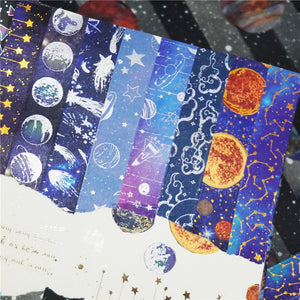 The Universe Space Washi Tape Set (19 pcs)