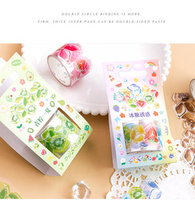 Summer Iced Fruits Washi Tapes (6 designs)