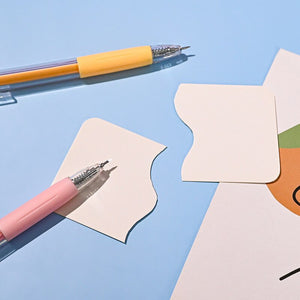 Retractable  Pastel Color Sharp Paper Cutters (6 colors)