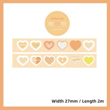 Load image into Gallery viewer, Colorful Beating Hearts Sticker Rolls
